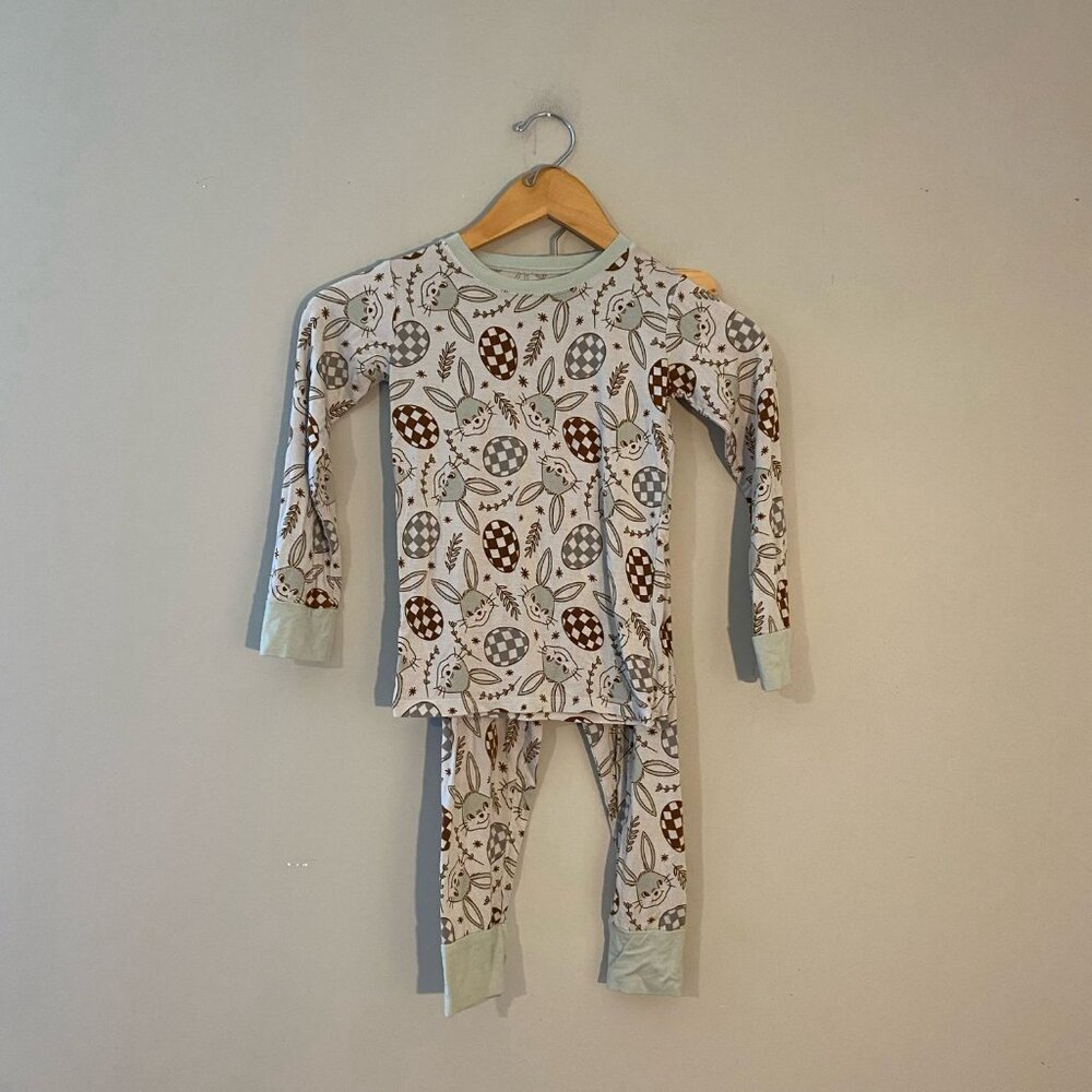 $27 ADD ON In my‎ Jammers set pajamas bamboo easter Little Sleepies kyte baby